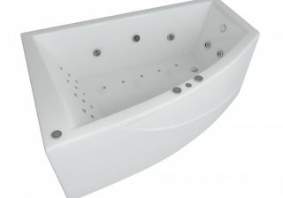 Акриловая ванна АКВАТЕК Оракул 180x125 см левая без гидромассажа